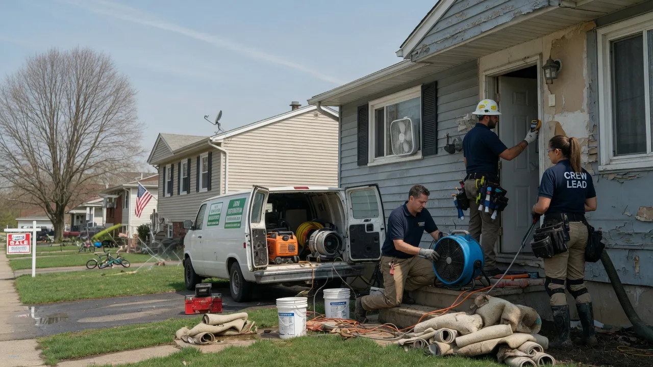 Flood Cleanup in Lake Villa, IL near me