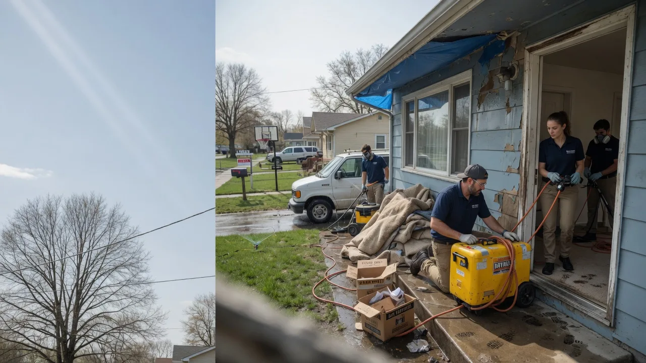 Basement Flood Cleanup in Lake Villa, IL near me